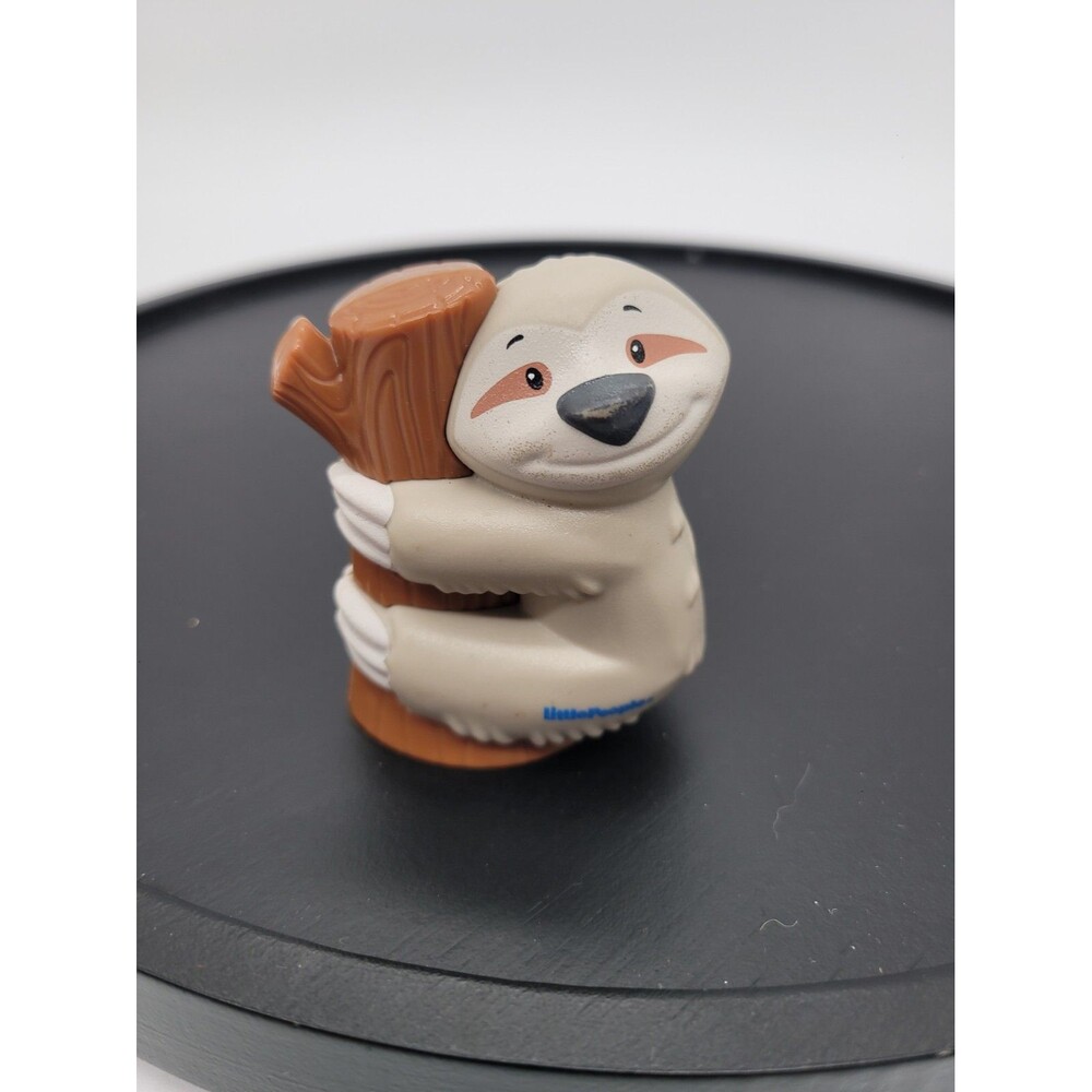 Fisher Price Little People Sloth Hugging Tree Branch Safari Jungle Animal